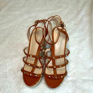 New Marc Fisher studded wedges